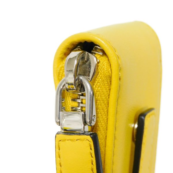 11438g 14 Prada Triangle Crossbody Shoulder Bag Yellow