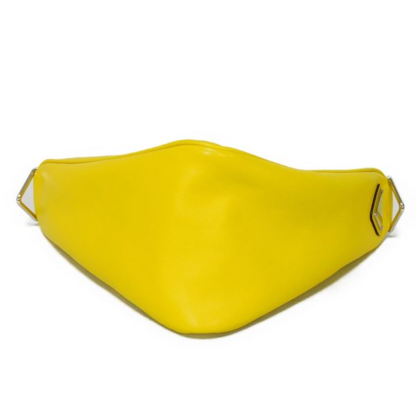 11438g 8 Prada Triangle Crossbody Shoulder Bag Yellow