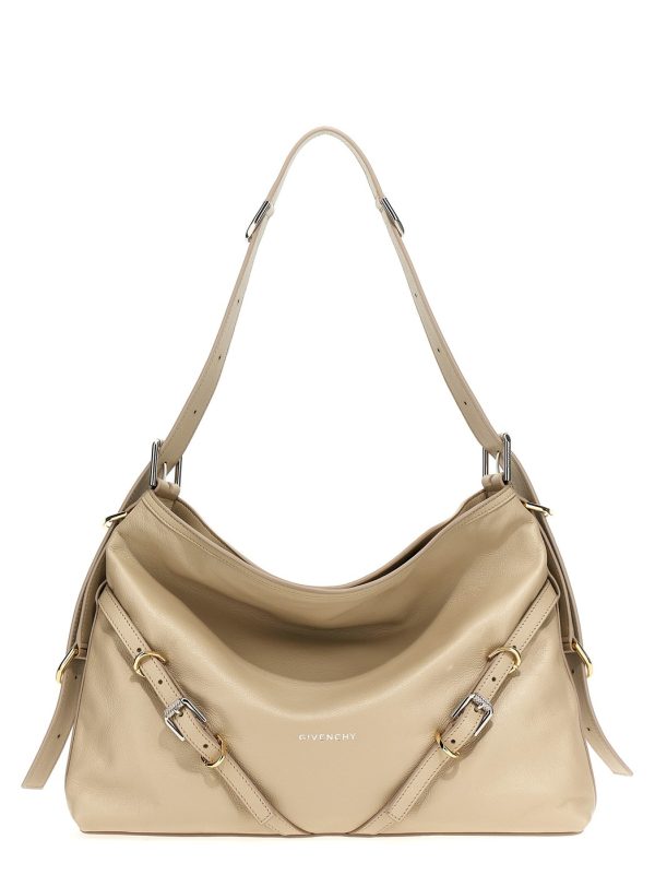 118e1c9adc012db ju 1 Givenchy Beige Voyou Midi Shoulder Bag