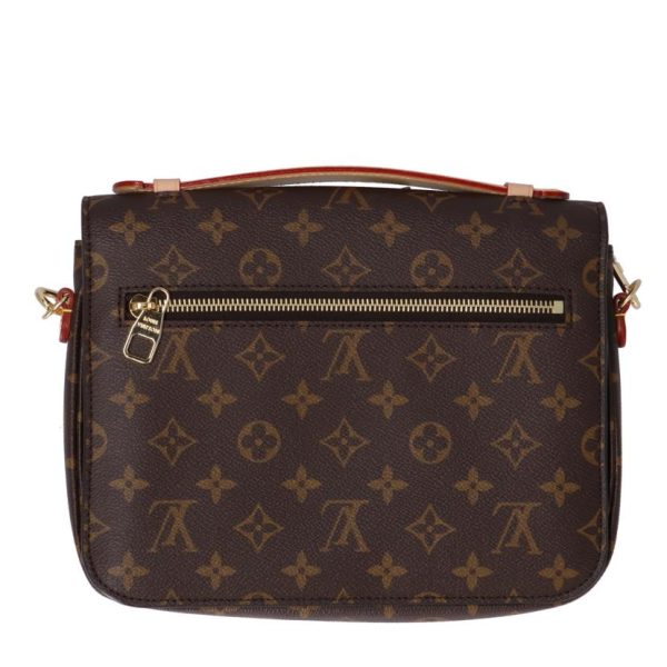 12014 2 Louis Vutton Metis MM Monogram Pochette Bag