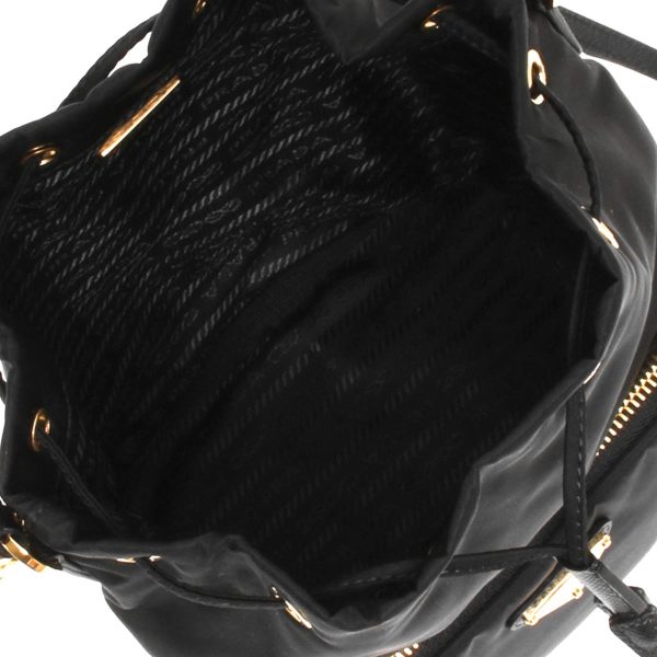 120255m4 Prada Bucket BagShoulder Bag Black