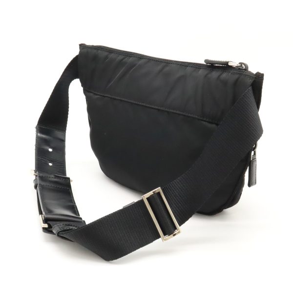 12130865 2 Prada Waist Bag Nylon Black