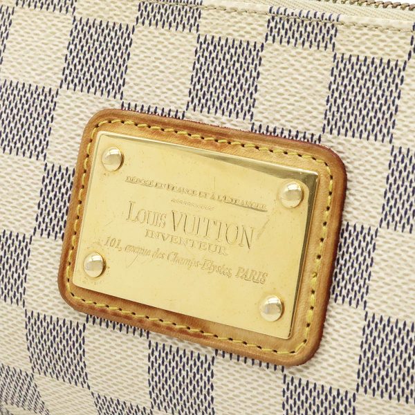 12260746 9 LOUIS VUITTON Damier Azur Evan 2WAY Crossbody Chain Shoulder Bag