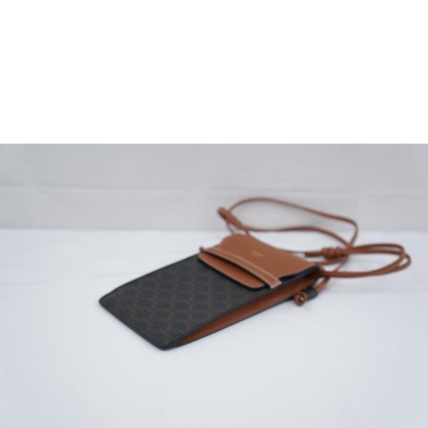 12263 4 Celine Triomphe Smartphone Shoulder Bag