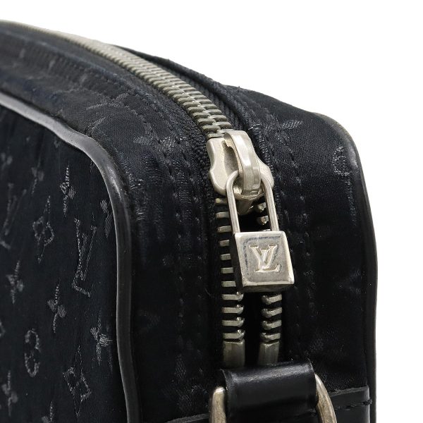 12280787 8 LOUIS VUITTON Monogram Satin Comte de Fe Pochette Handbag