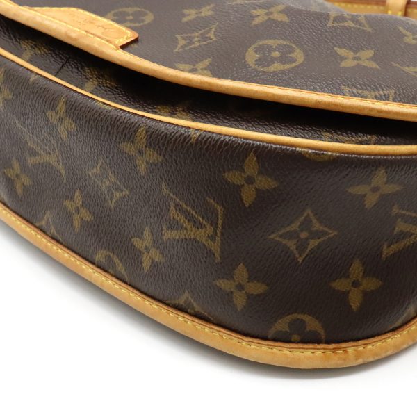 12290552 3 LOUIS VUITTON Monogram Menilmontant PM Shoulder Bag Brown