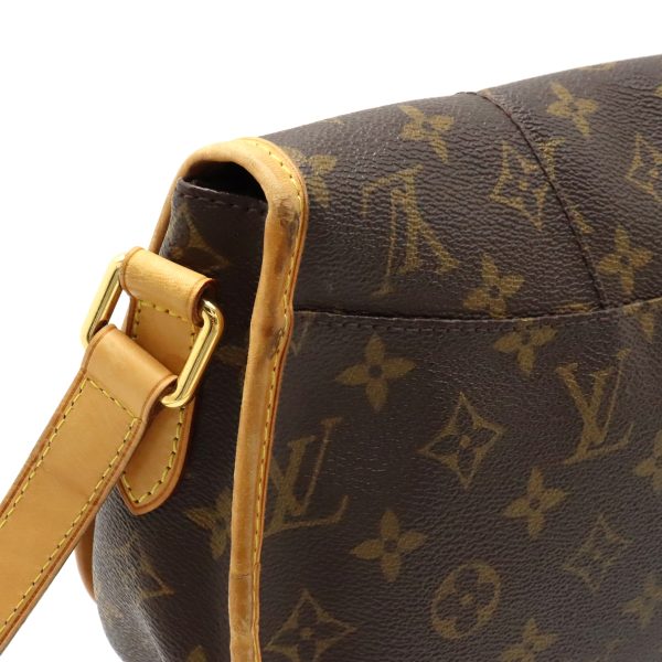 12290552 7 LOUIS VUITTON Monogram Menilmontant PM Shoulder Bag Brown