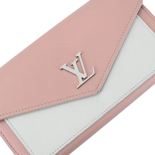 122i0469 01 11 Louis Vuitton Portofeuil My Lock Me Wallet Pink