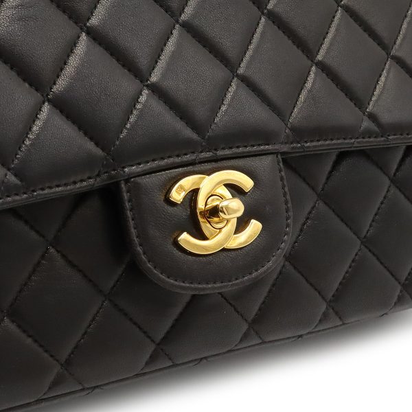 12300529 8 Chanel Matelasse Handbag Black