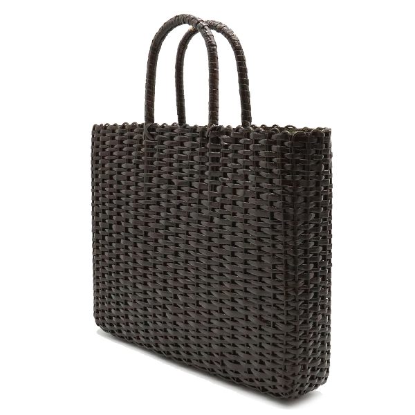 12310518 2 Fendi Basket Bag Dark Brown