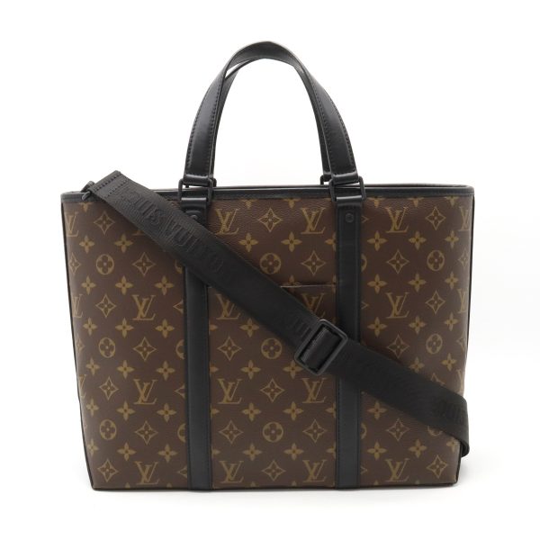 12320264 1 Louis Vuitton Weekend Tote PM Monogram Macassar