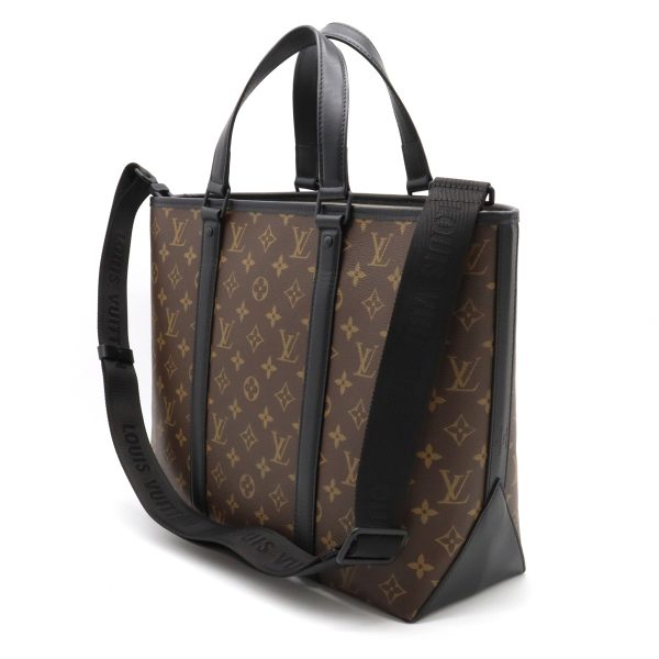 12320264 2 Louis Vuitton Weekend Tote PM Monogram Macassar