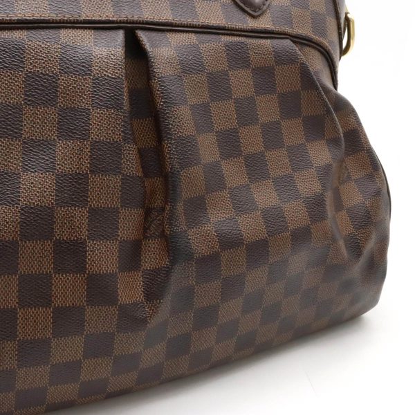 12320353 9 LOUIS VUITTON Damier Trevi GM Handbag Brown