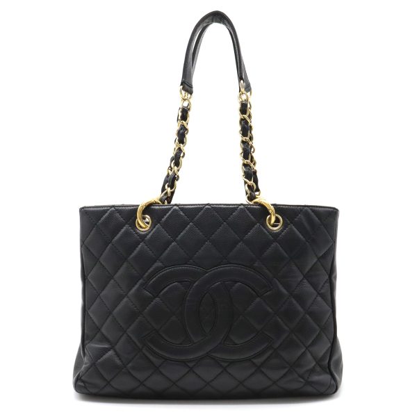 12320414 1 Chanel Deca Matelasse 30 Chain Shoulder Bag Black