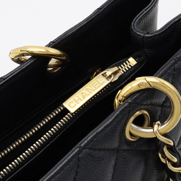 12320414 8 Chanel Deca Matelasse 30 Chain Shoulder Bag Black