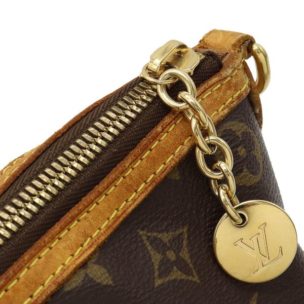 12320723 4 LOUIS VUITTON Monogram Palermo PM Tote Bag Brown