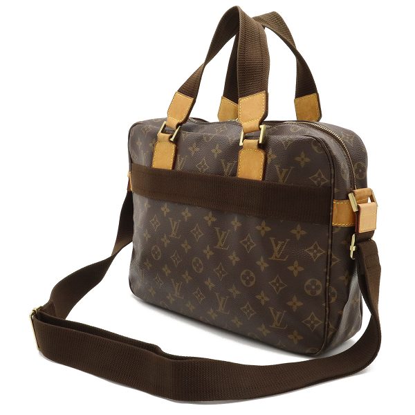 12320835 2 LOUIS VUITTON Monogram Sack Bossfort Handbag Brown