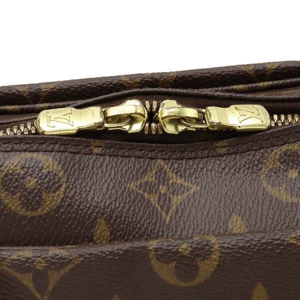 12320835 4 LOUIS VUITTON Monogram Sack Bossfort Handbag Brown