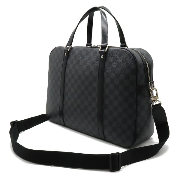 12330207 2 LOUIS VUITTON 2WAY Shoulder Bag Damier Graphite