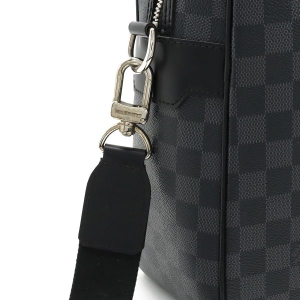 12330207 7 LOUIS VUITTON 2WAY Shoulder Bag Damier Graphite