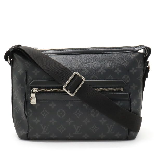 12330655 1 LOUIS VUITTON Monogram Eclipse Odyssey Messenger PM Bag Black