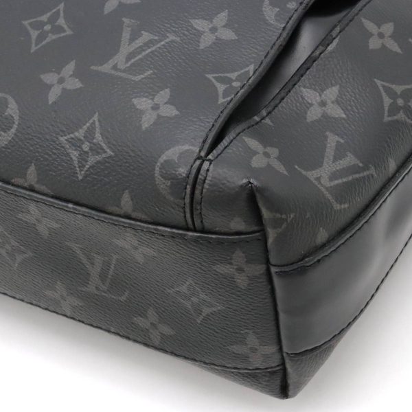 12330655 3 LOUIS VUITTON Monogram Eclipse Odyssey Messenger PM Bag Black