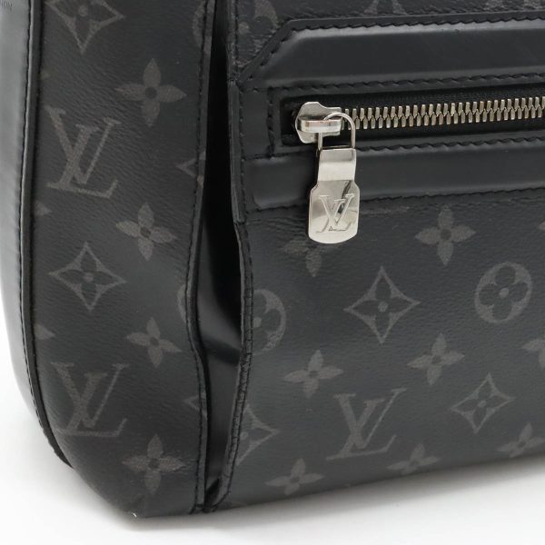 12330655 8 LOUIS VUITTON Monogram Eclipse Odyssey Messenger PM Bag Black