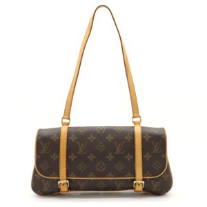 12330871 1 Louis Vuitton Cherry Pochette Handbag Monogram Canvas Brown