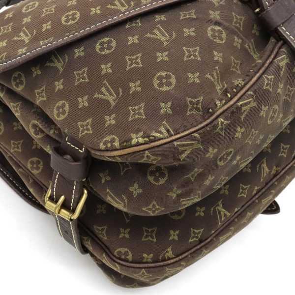 12340504 3 LOUIS VUITTON Saumur 30 Shoulder Bag Monogram Ebene Brown