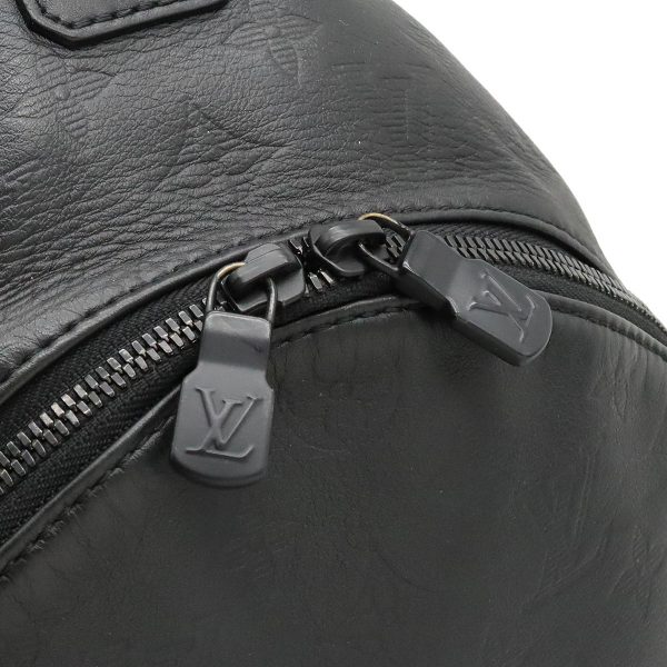 12340641 8 LOUIS VUITTON Shadow Racer Sling Body Shoulder Bag Black