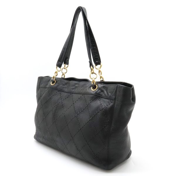 12340667 2 Chanel Ultra Stitch Tote Bag Black