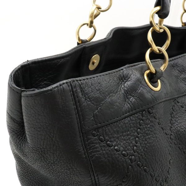 12340667 6 Chanel Ultra Stitch Tote Bag Black