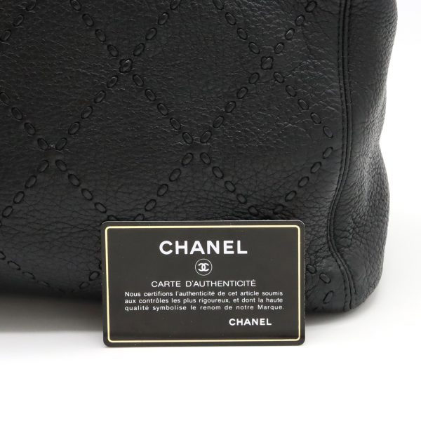 12340667 9 Chanel Ultra Stitch Tote Bag Black