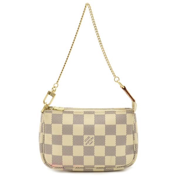 12350597 1 LOUIS VUITTON Mini Pochette Accessory Case Damier Azur