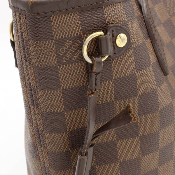 12350620 9 LOUIS VUITTON Damier Neverfull PM Tote Bag Brown