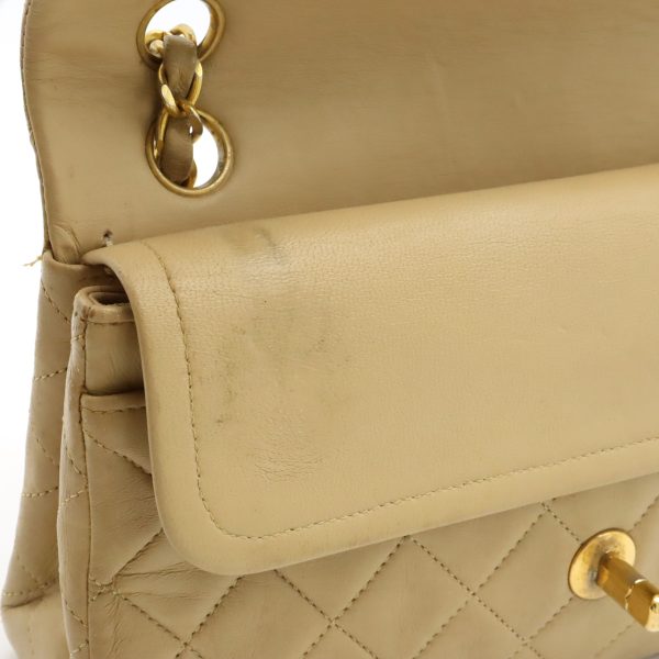 12350624 7 Chanel Matelasse 23 Coco Chain Shoulder Beige Gold