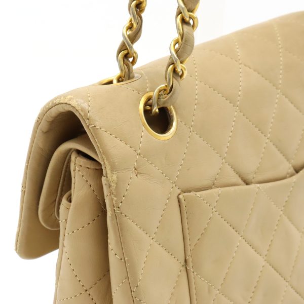 12350624 8 Chanel Matelasse 23 Coco Chain Shoulder Beige Gold