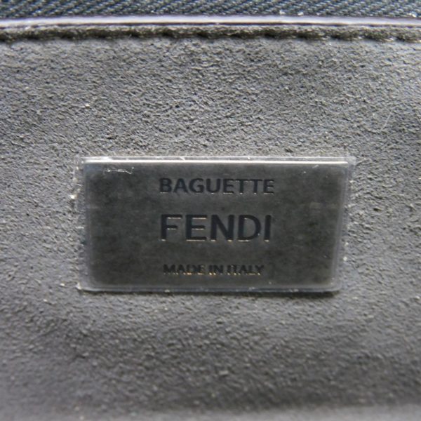 12359g 6 Fendi Bucket Chain Midi Shoulder Bag Gray