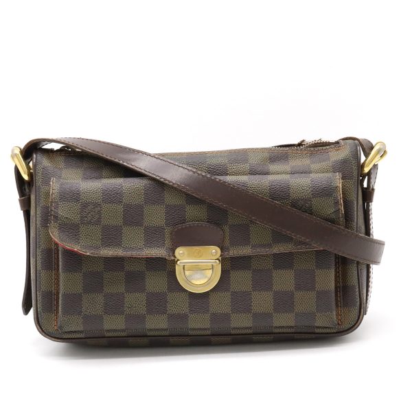 12360374 1 LOUIS VUITTON Damier Ravello GM long strap Crossbody Shoulder Bag