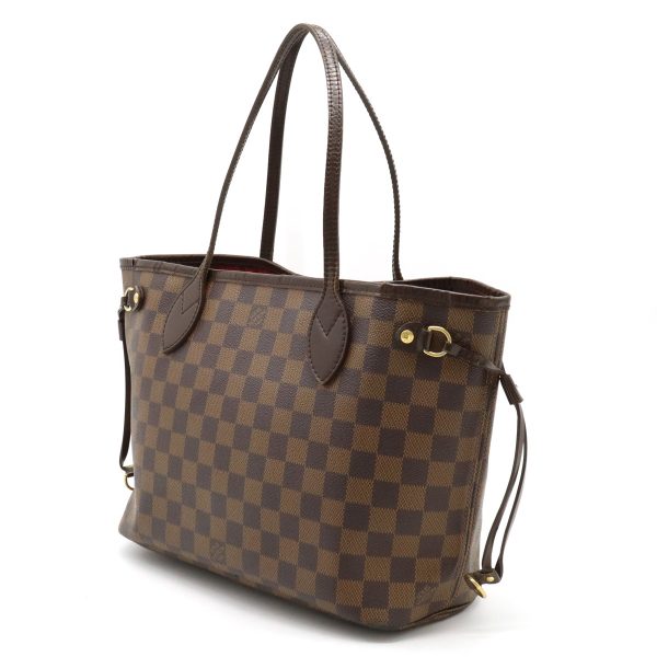 12360544 2 LOUIS VUITTON Damier Neverfull PM Tote Bag Brown