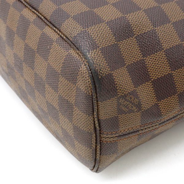 12360544 3 LOUIS VUITTON Damier Neverfull PM Tote Bag Brown