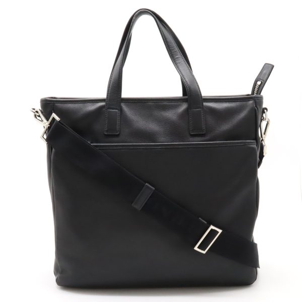 12361172 1 Prada Tote Bag Leather Black