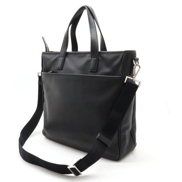 12361172 2 Prada Tote Bag Leather Black