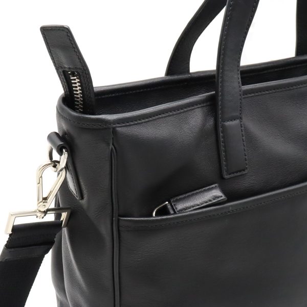 12361172 7 Prada Tote Bag Leather Black