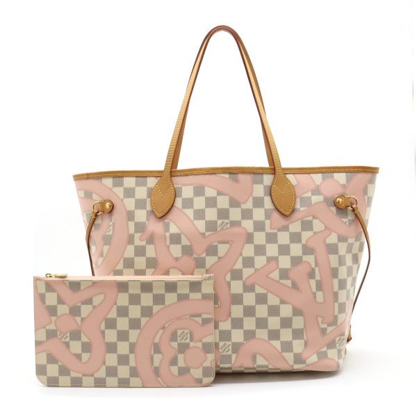 12370099 1 LOUIS VUITTON Tahiti Neverfull MM tote shoulder bag Rose