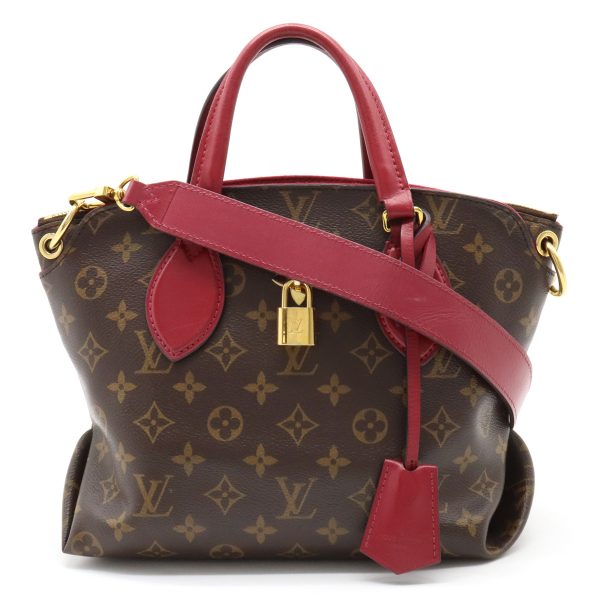 12370212 1 LOUIS VUITTON Flower Zipped 2WAY Tote Shoulder Bag Riduvan