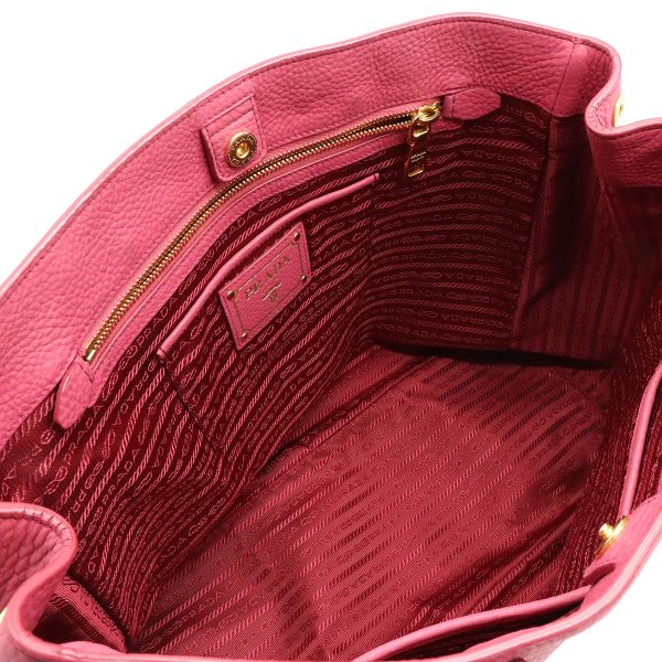 12370461 5 PRADA VITDAINO tote handbag pink