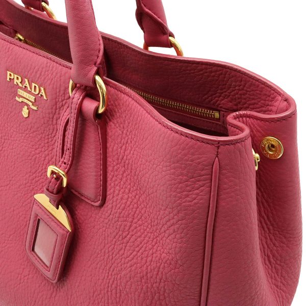 12370461 6 PRADA VITDAINO tote handbag pink