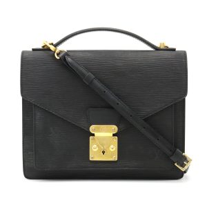 12370563 1 Louis Vuitton Freelan Shoulder Bag Leather Black