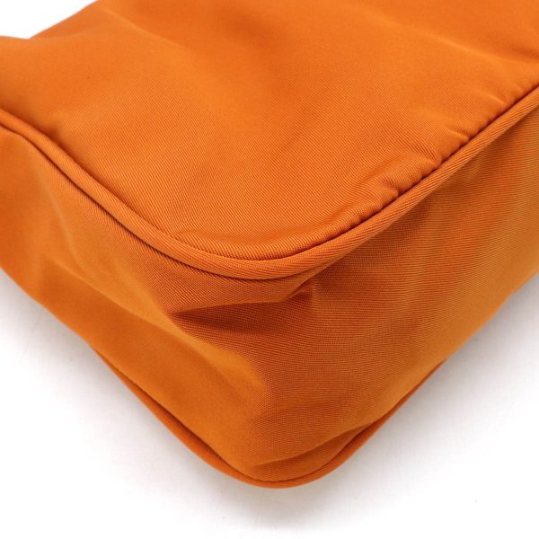 12370592 3 Prada Accessory Pouch Nylon Orange